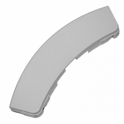 Ручка люка Samsung, пластик, белая, DC64-00561A