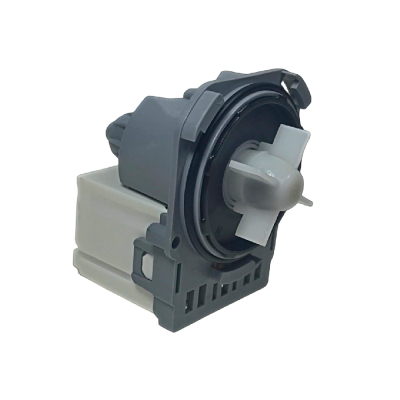 Помпа на 3 защелках, для Electrolux, Zanussi, выводы назад, раздельно, НОВОГО ОБРАЗЦА, 40W, Askoll