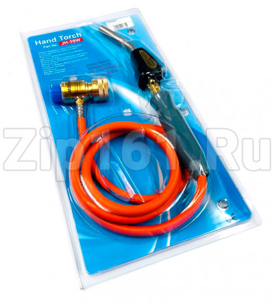 Газовая горелка для пайки HT-3SW пьезо-поджиг, со шлангом