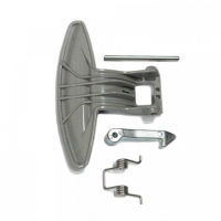 Ручка люка LG, пластик, серая, 3005A