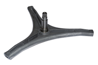 Крестовина барабана стиральной машины LG, лучи 24,3 см, вал 10 см, крепление под болт, код 4434ER1007D, MHW34308901, втулка из нержавейки