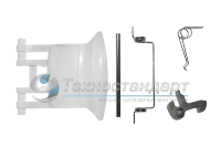 Ручка люка Ardo, замена 651027749, 719008100, подходит на Electrolux/Zanussi, код 4055113411